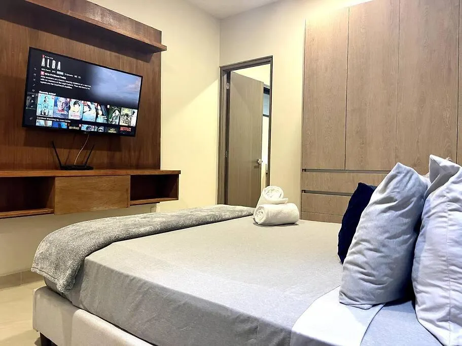 Cozy 5Th Avenue Apt - Distrito Corazon C4 Playa del Carmen Apartmán